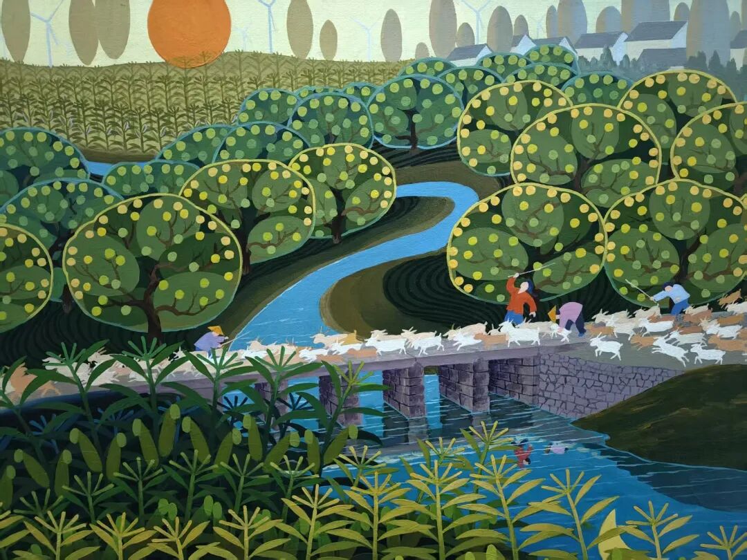 《朝阳》——任明兆作品