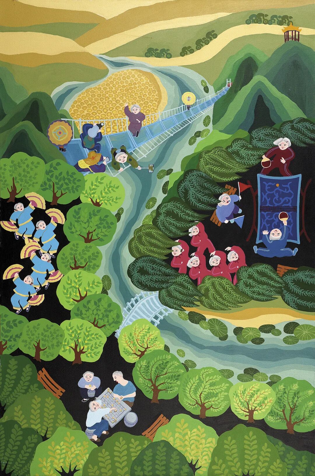 《大地春早》——马小妞作品